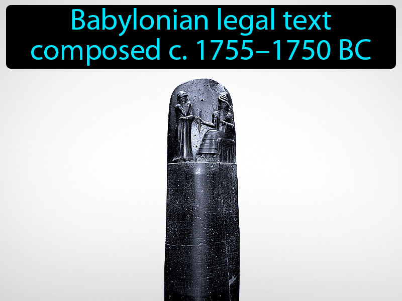Code Of Hammurabi Definition with no text