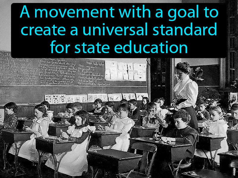 Common-school Movement Definition with no text