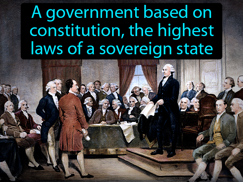 Constitutional Government Definition with no text