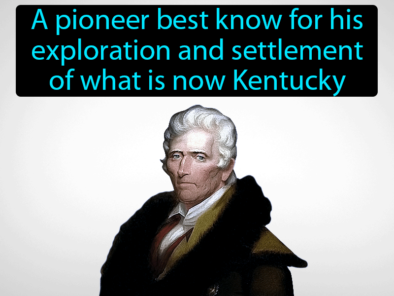Daniel Boone Definition with no text