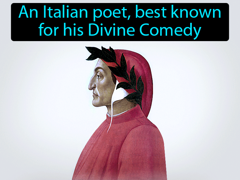 Dante Alighieri Definition with no text