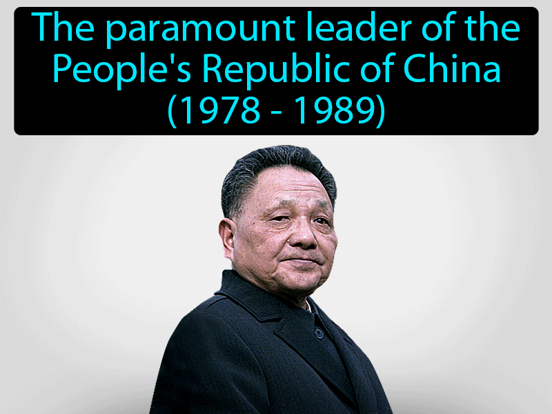 Deng Xiaoping Definition with no text
