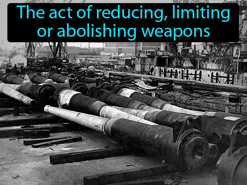 Disarmament Definition with no text