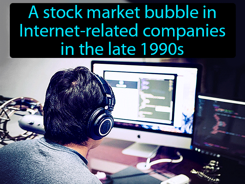 Dot-com Bubble Definition with no text