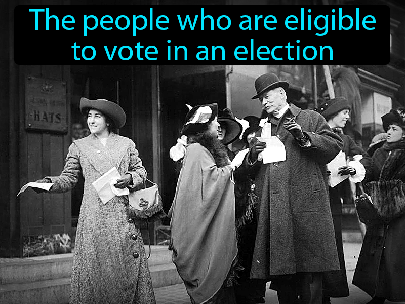 Electorate Definition with no text