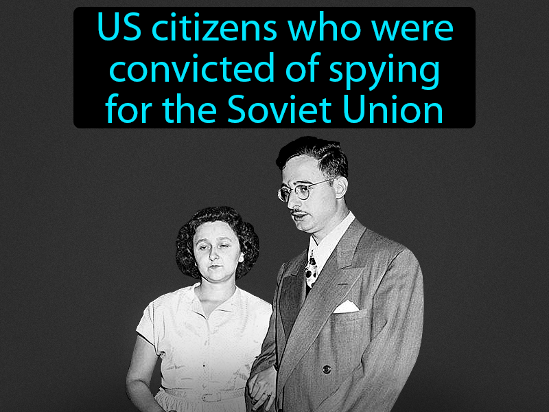 Ethel And Julius Rosenberg Definition with no text