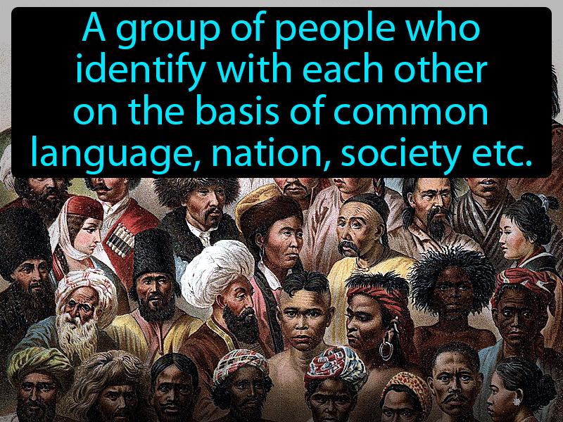 Ethnic Group Definition with no text