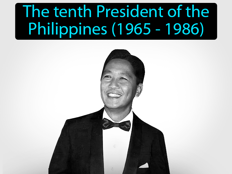 Ferdinand Marcos Definition with no text
