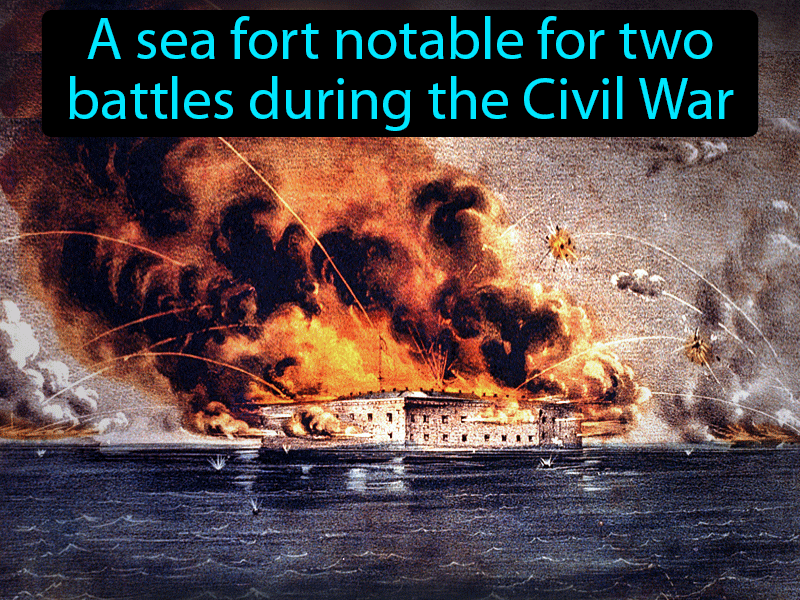 Fort Sumter Definition with no text