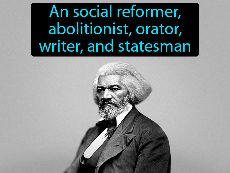 Frederick Douglass Definition with no text