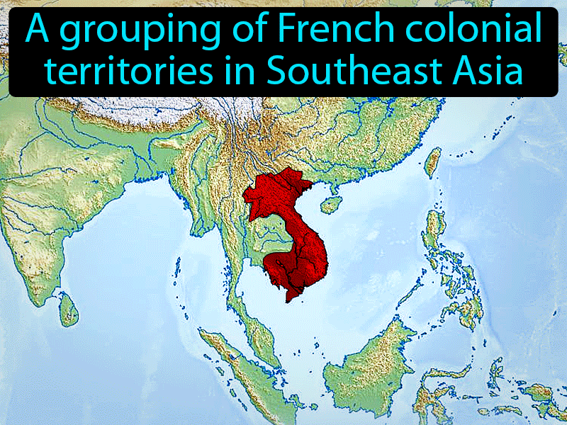 French Indochina Definition with no text