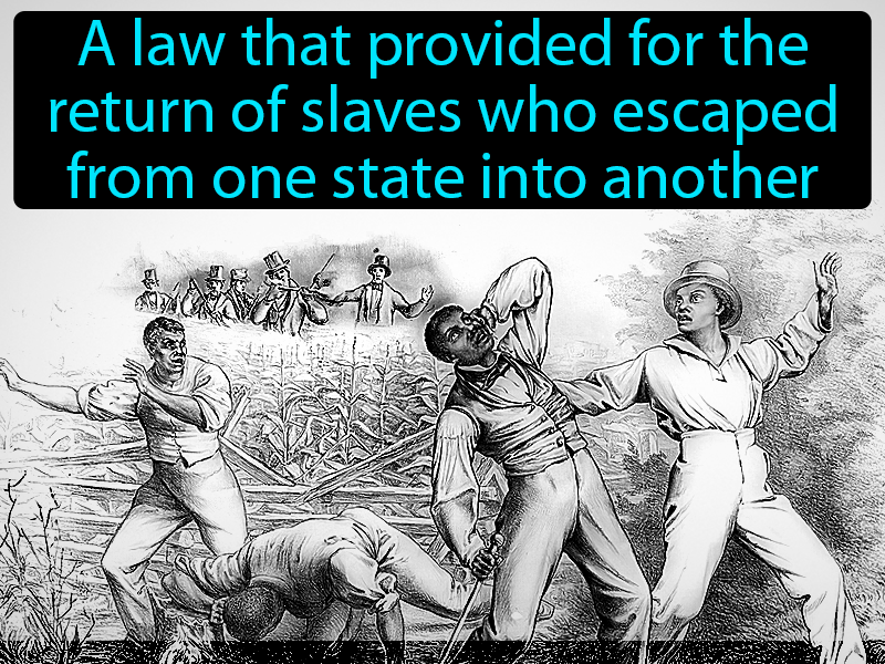 Fugitive Slave Law Definition & Image GameSmartz