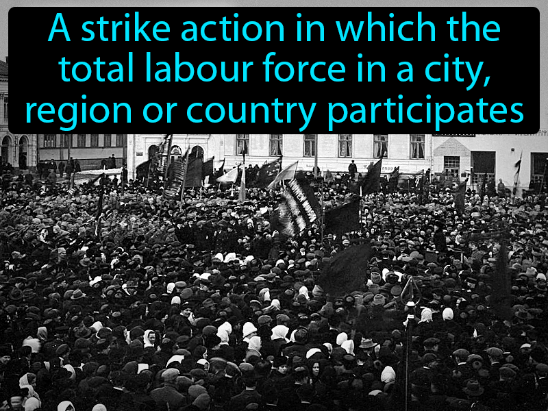 General Strike Definition with no text