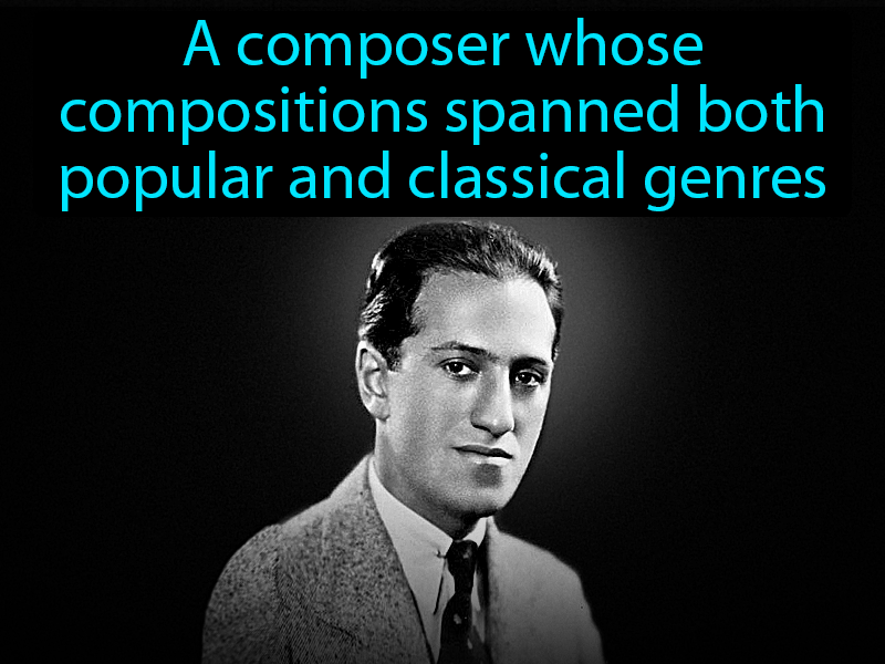 George Gershwin Definition with no text