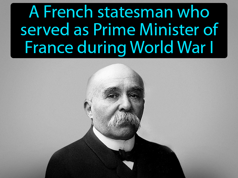 Georges Clemenceau Definition with no text