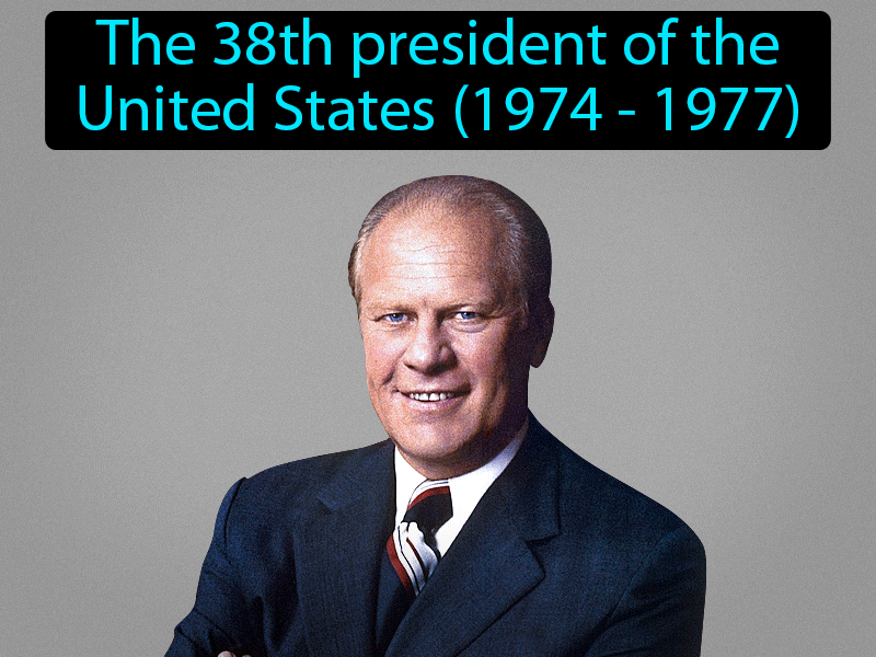 Gerald Ford Definition with no text