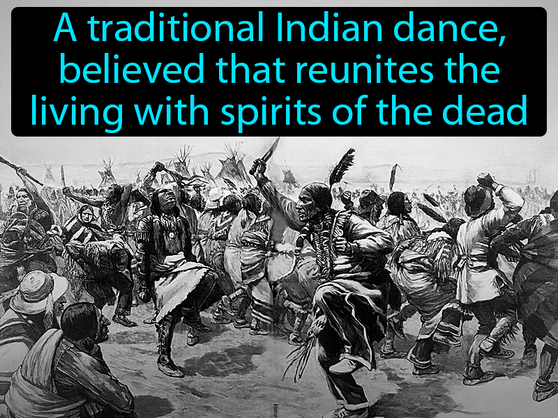 Ghost Dance Definition with no text