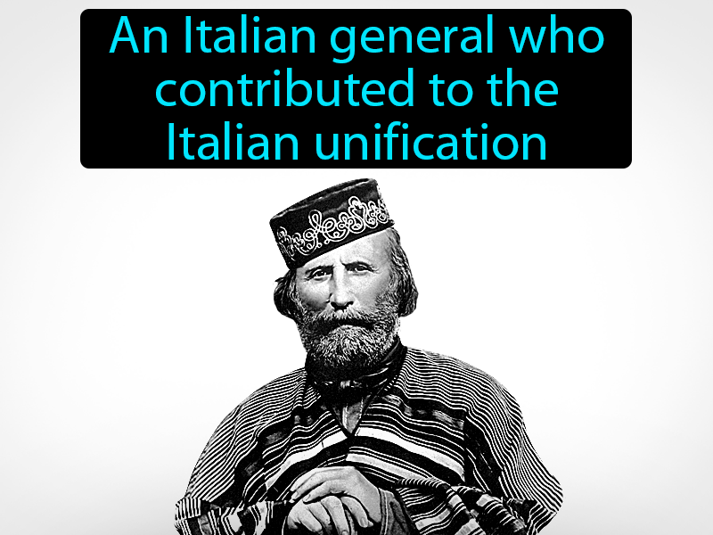 Giuseppe Garibaldi Definition with no text