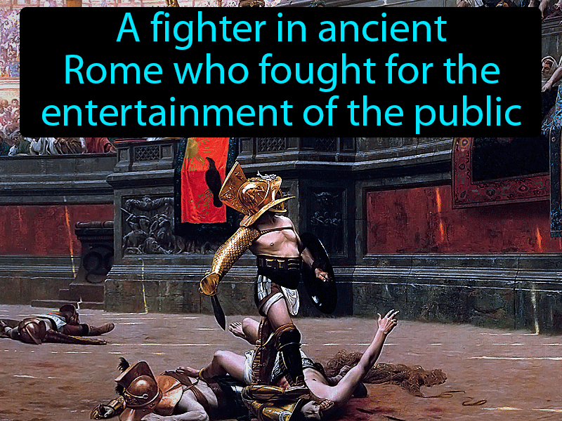 Gladiator Definition with no text