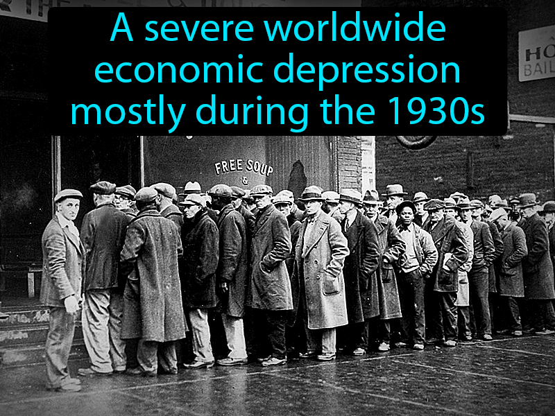 Great Depression Definition with no text