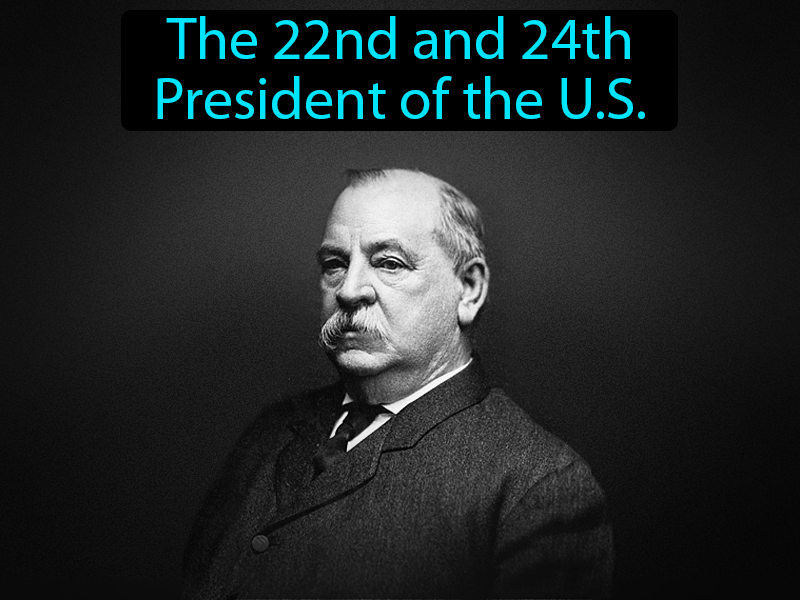 Grover Cleveland Definition with no text