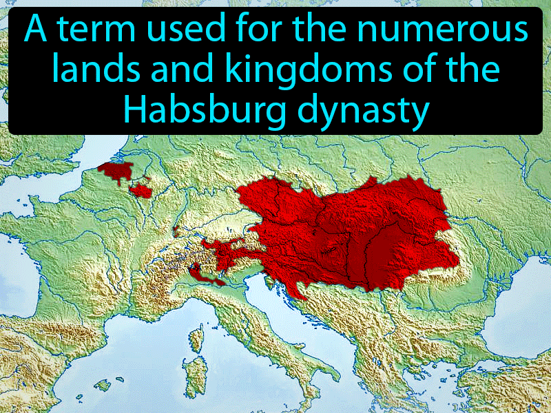 Habsburg Empire Definition with no text