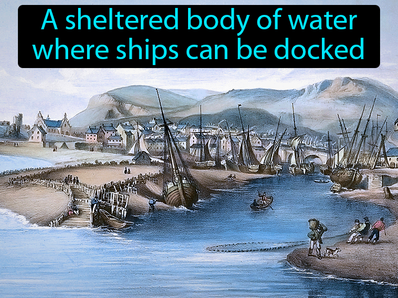 Harbor Definition with no text