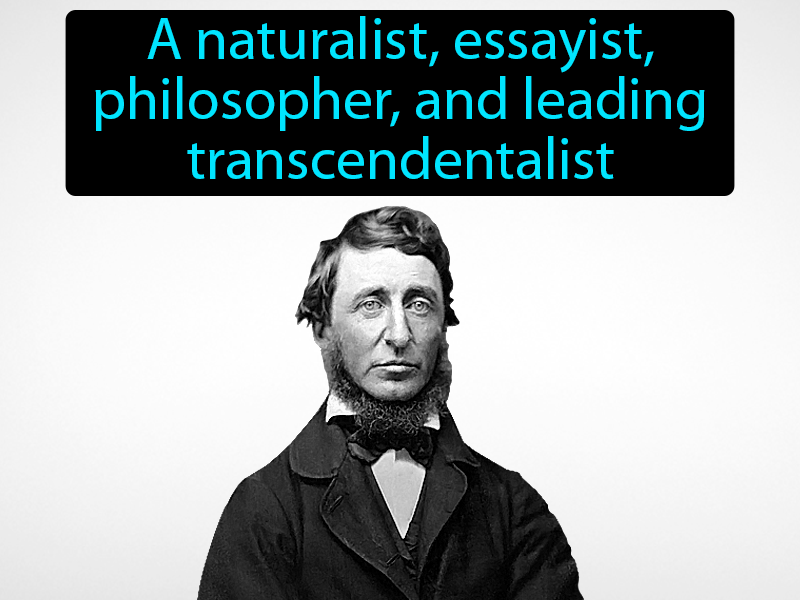 Henry David Thoreau Definition with no text