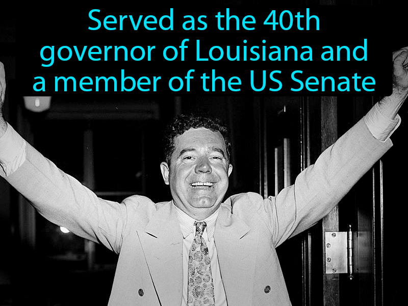 Huey Long Definition with no text