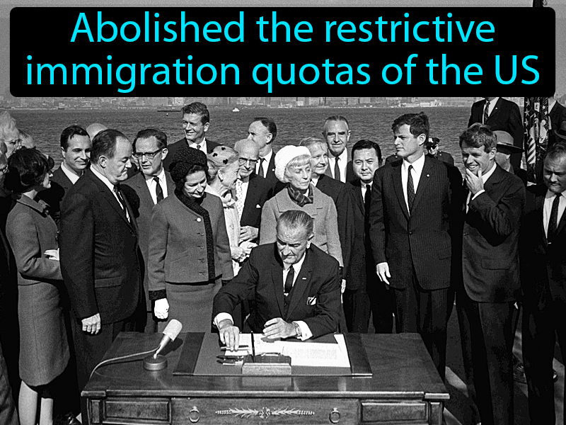 Immigration Act Of 1965 Definition with no text