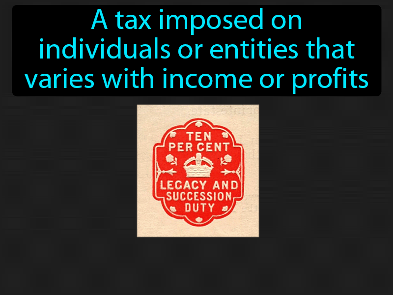 Income Tax Definition with no text