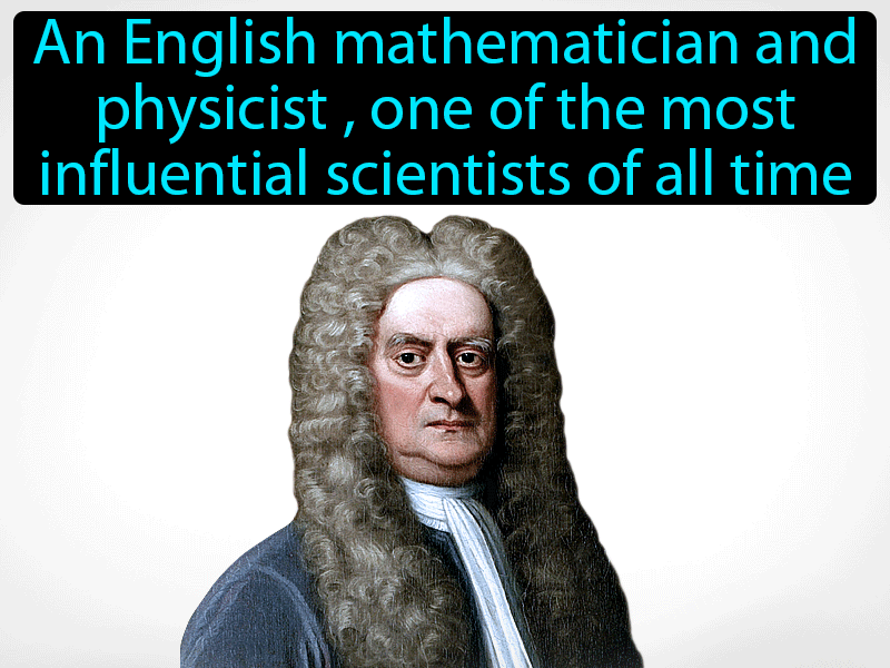 Isaac Newton Definition with no text