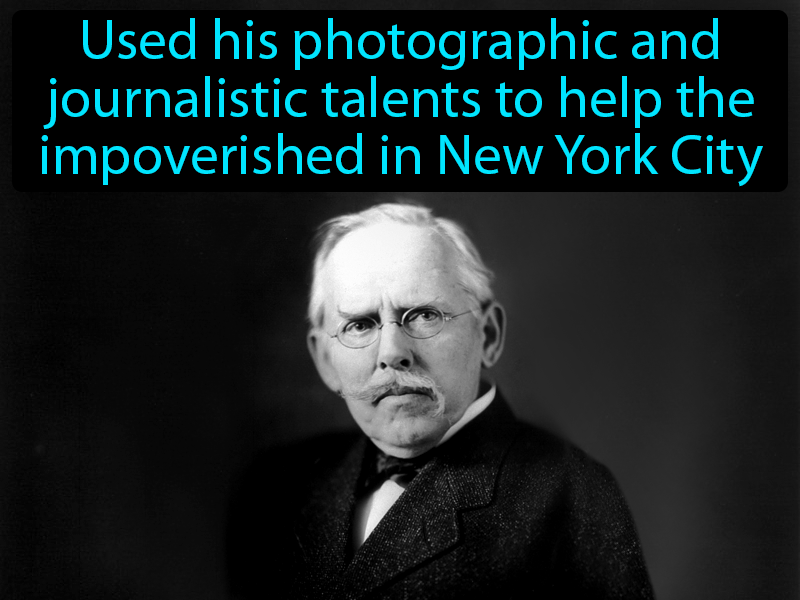 Jacob Riis Definition with no text