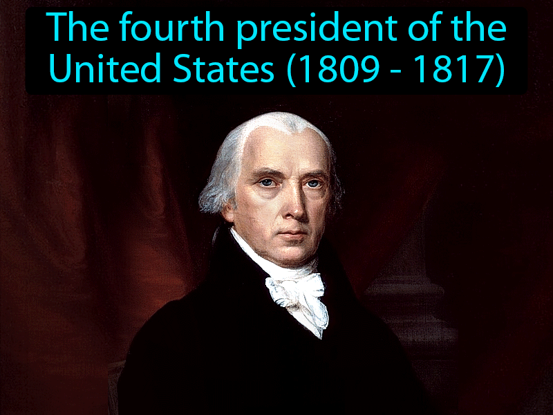 James Madison Definition with no text