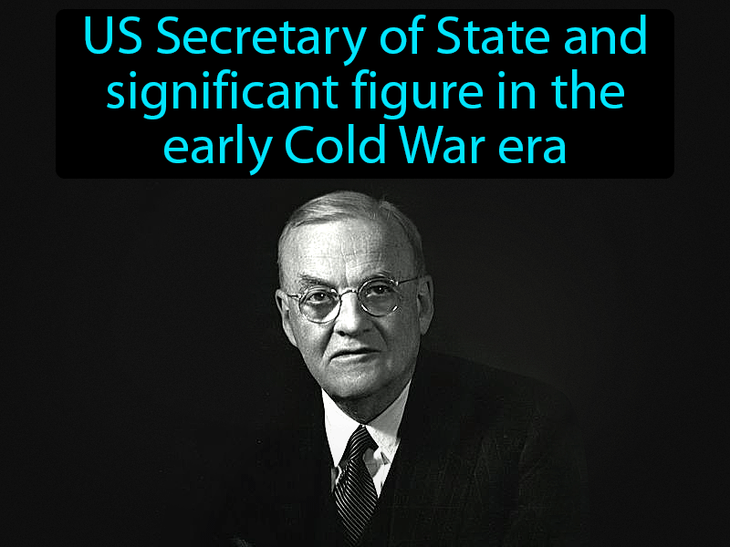 John Foster Dulles Definition with no text