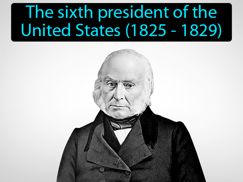 John Quincy Adams Definition with no text
