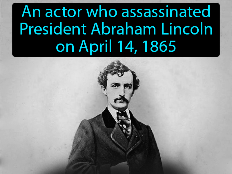 John Wilkes Booth Definition with no text