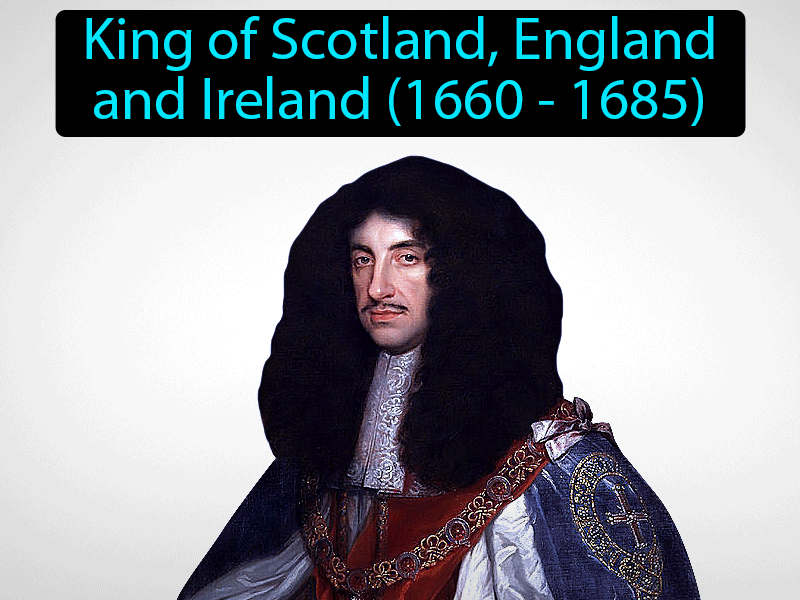 King Charles II Definition with no text