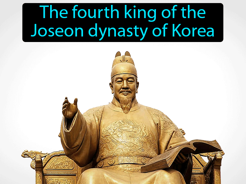 King Sejong Definition with no text
