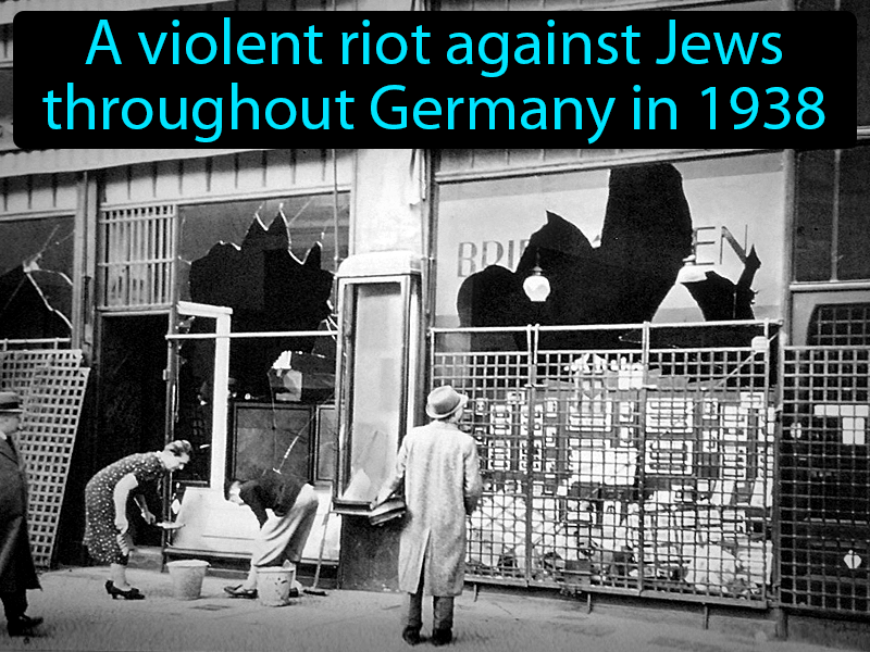 Kristallnacht Definition with no text