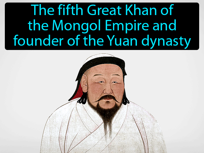 Kublai Khan Definition with no text
