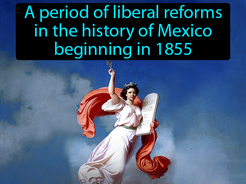La Reforma Definition with no text