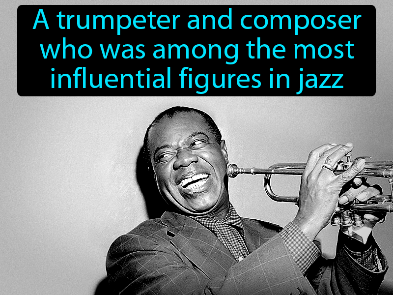 Louis Armstrong Definition with no text