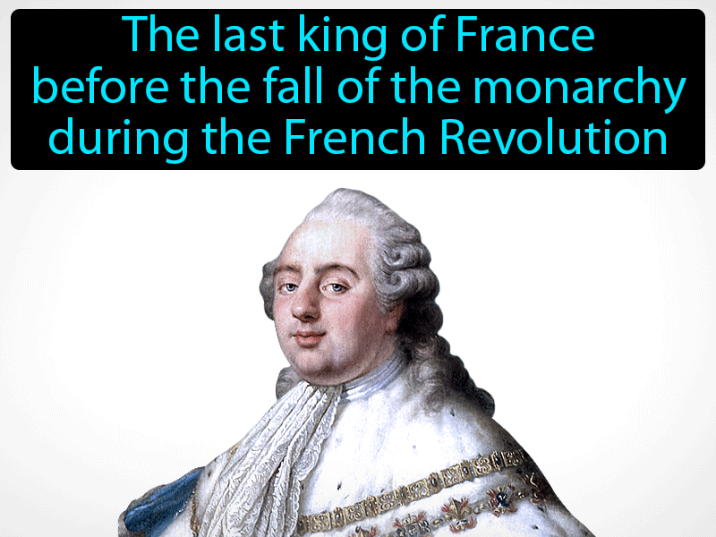 Louis XVI Definition with no text