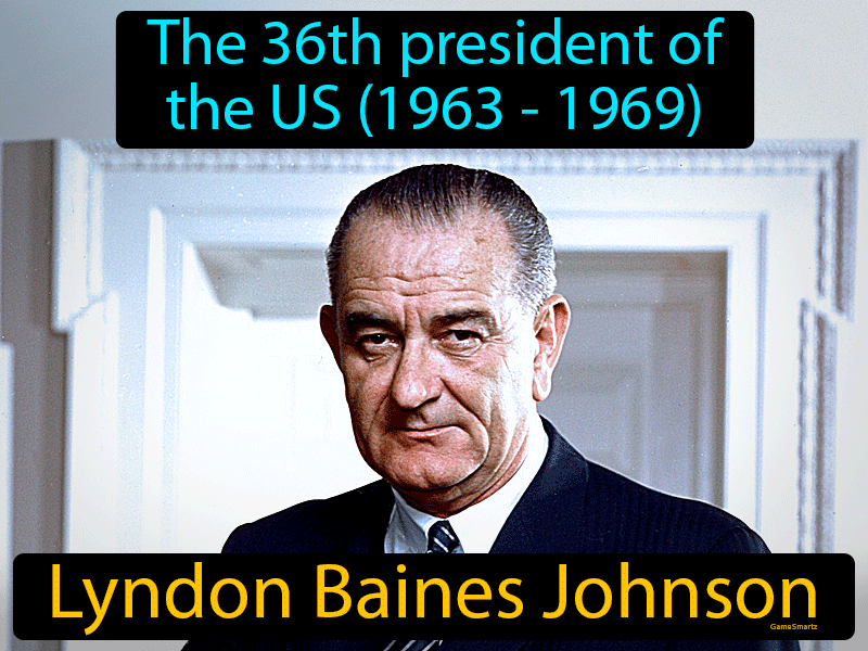 Lyndon Baines Johnson Definition with no text