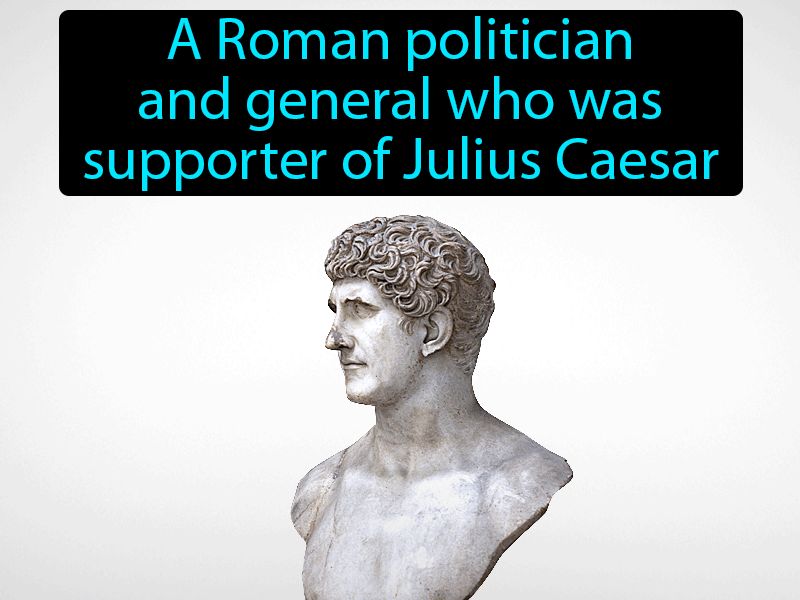 Mark Antony Definition with no text