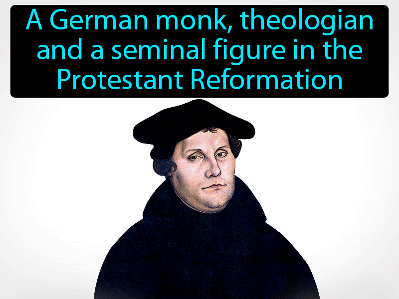 Martin Luther Definition with no text