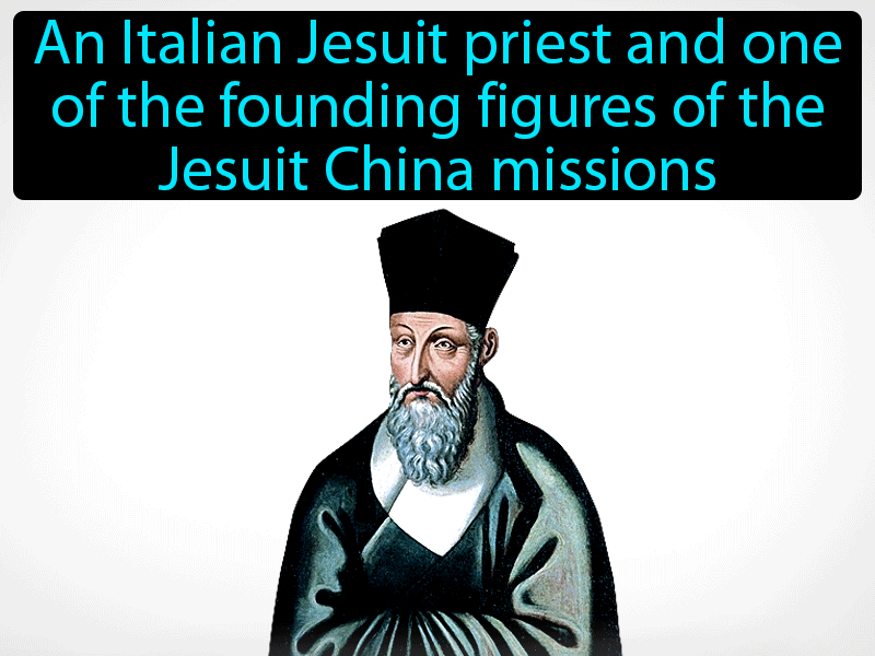 Matteo Ricci Definition with no text