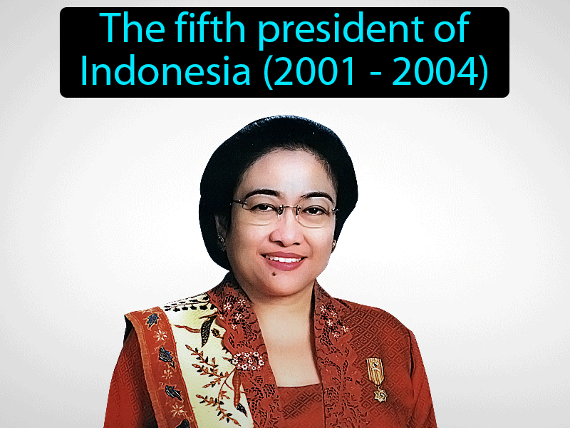 Megawati Sukarnoputri Definition with no text