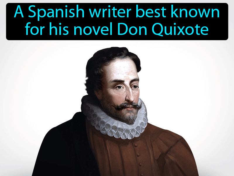 Miguel De Cervantes Definition with no text